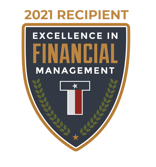 2021 TASBO EXCELLENCE IN FINANCIAL MANAGEMENT 
